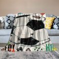 thumbnail image 2 of Orinice Soccer Ball Sports Style Warm Lightweight Blanket Soft Fleece Blankets Throw Blanket for Living Rooms Sofa Decor Cow Gifts All Seasons Excellent Hand Feel Blanket 50x60in, 2 of 6