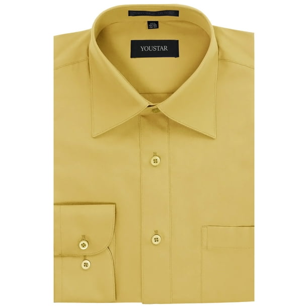 FashionOutfit Men's Regular Fit Dress Shirt