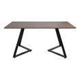 thumbnail image 1 of CRO Decor Royal A Wood Dining Table in Brown, 1 of 8