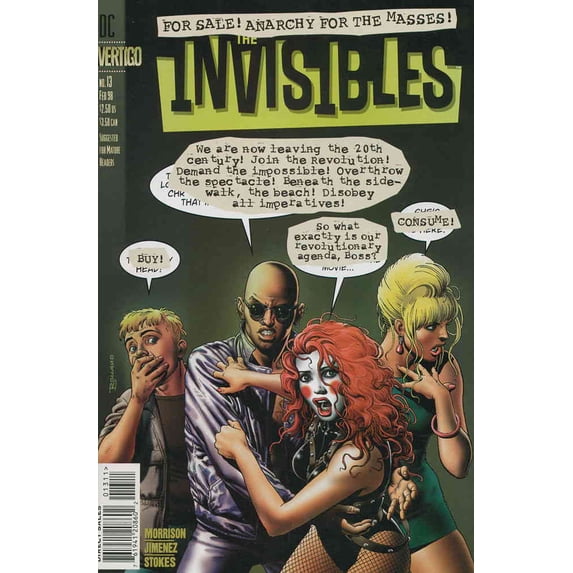 Invisibles, The (Vol. 2) #13 VF ; DC/Vertigo Comic Book