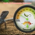 thumbnail image 4 of Reptile HighAccuracy Hygrometer Gauge VivariumTank Supplies Self-adhesive Pet Rearing Box DialGauge 16-49℃, 4 of 8