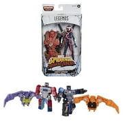 Venom 6-inch Collectible Action Figure Toy Ghost-Spider Premium Design+ Transformers Micromaster WFC-GS10 1.5-inch Soundwave Spy Patrol 3rd Unit 4-Pack, Pack of 2