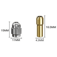 thumbnail image 3 of 10x Collet Set Replacement 4485 Brass Rotary Drill Nut Tool Set 8 Collet Chucks, 3 of 9