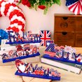 thumbnail image 7 of Ayieyill 4th of July Decor Table Decoration, 4 Pcs Wooden Independence Day Party Decor 4th of July Party Supplies Patriotic Fourth of July Decorations for House School Classroom, 7 of 7