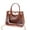 Brown, variant on Women'S Crossbody Handbags Clear Transparent Handle Crossbody Shoulder Bag, Fashion Chain Strap Cute Jelly Messenger Tote Purse
