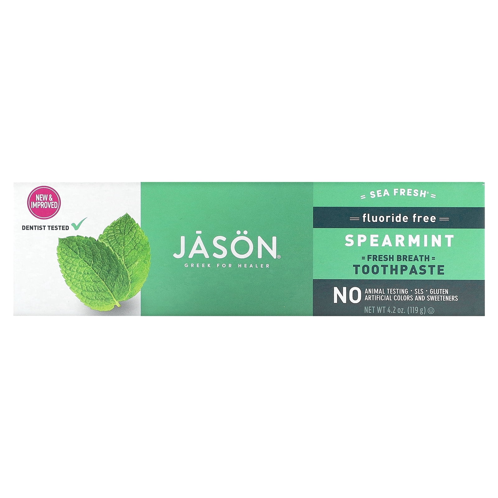 JASON TOOTHPASTE SPRMT FLRD FR 4.2 OZ - Pack of 1