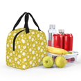 thumbnail image 3 of Kdxio Tulips Flowers Print Insulated Lunch Bag,Reusable Tote Lunch Box for Women Men,Leakproof Cooler Lunch Bags for Work Office Travel Picnic, 3 of 6