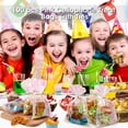 thumbnail image 7 of CCOCC 2026 New Cellophane Bags,100Pcs 6X10In Clear Treat Bags with Ties Plastic Gift Bag Holographic Iridescent Pink Goodie Bag for Party Favors Wedding Candy Valentine Snack Popcorn Cookies Packing, 7 of 7