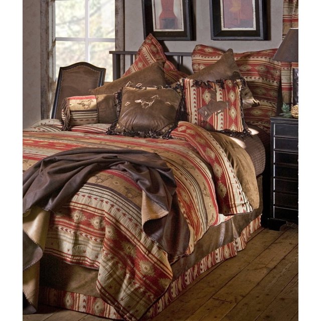 Carstens Flying Horse Southwestern Comforter Set, King