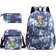 thumbnail image 1 of Lightning Pet Backpack Three Piece Set, Backpack Student Schoolbag, 1 of 3