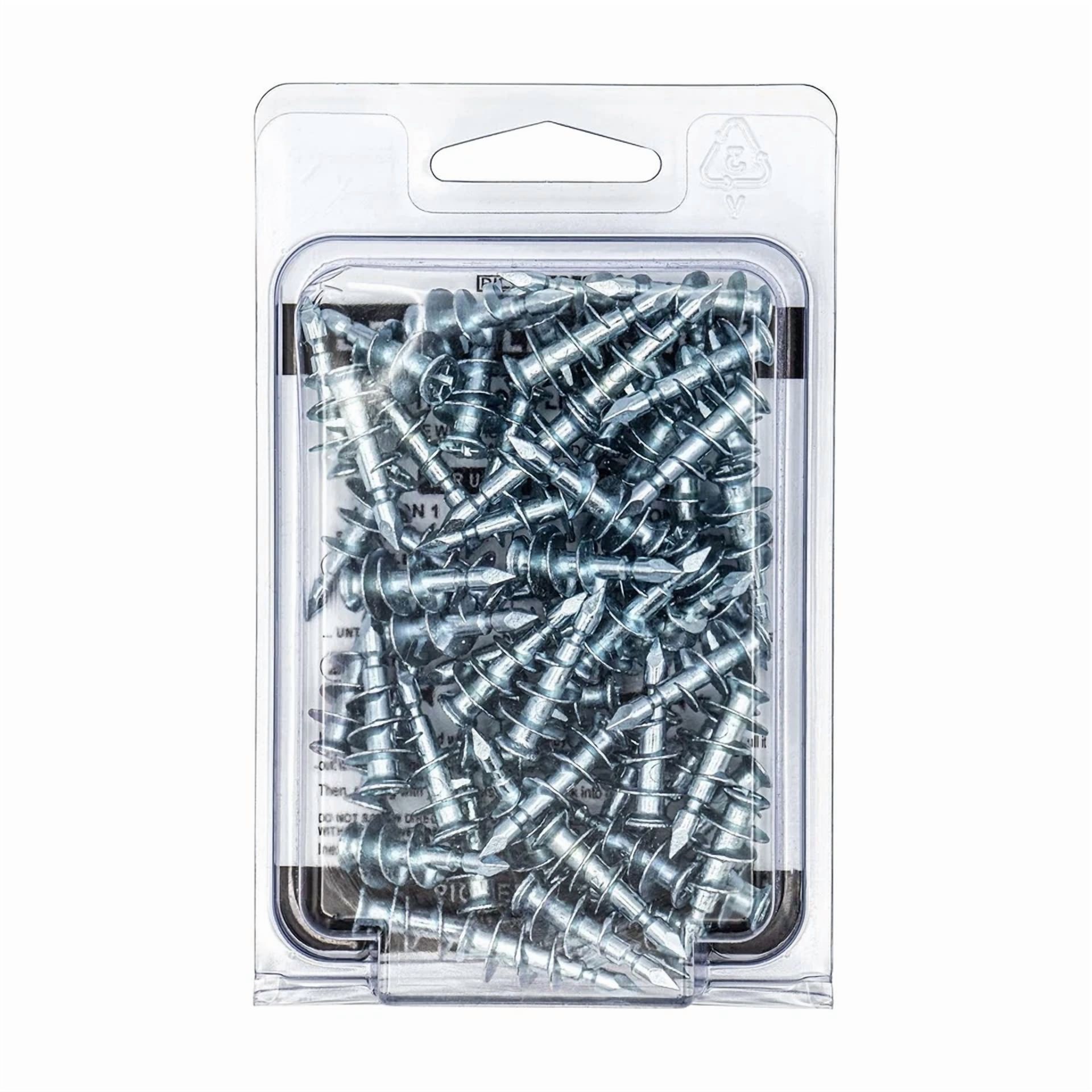 Picgenie 60-Pack Drywall Anchors 30Lbs Picture Hangers For Drywall