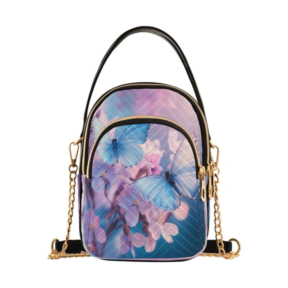 DIXRUYEE Cross Body Fashion Shoulder Waist Purse Bags Whispers Of Sprin Pocket Handbags
