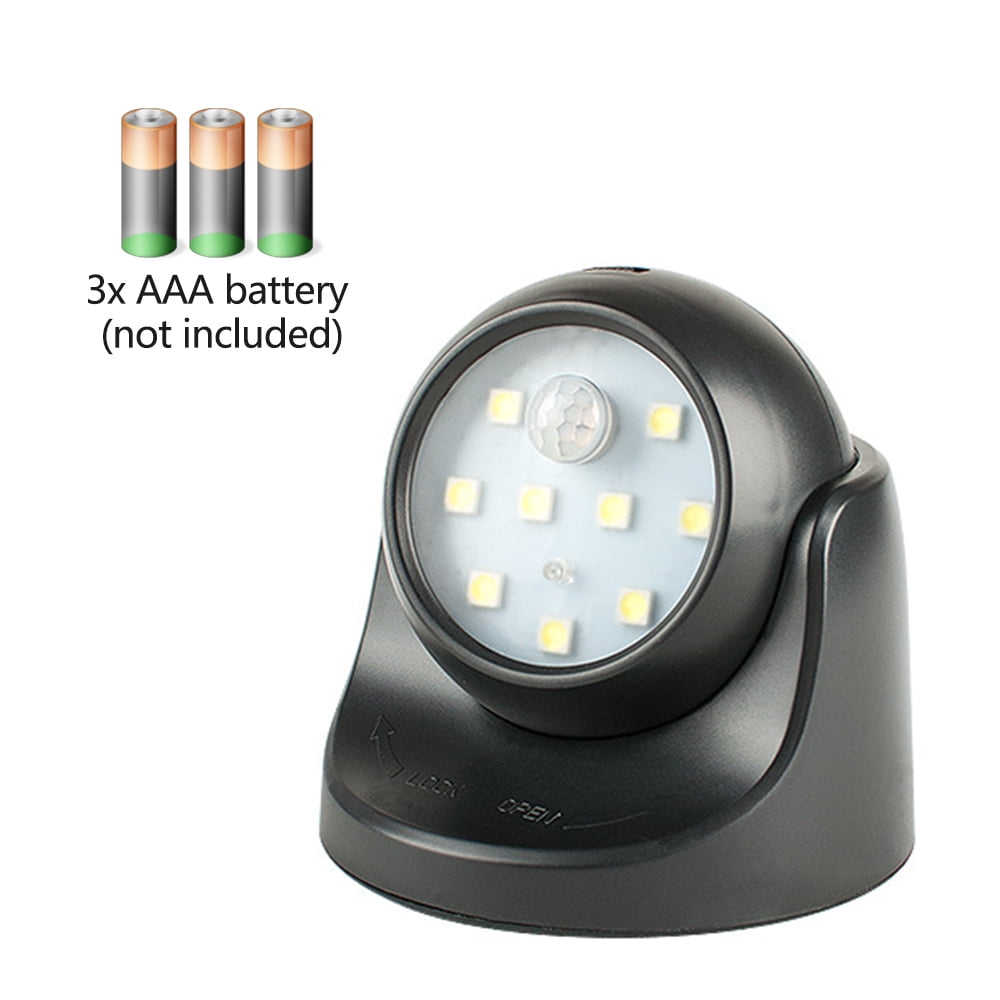 Moobibear Motion Sensor Wall Light – 2-Pack Rechargeable LED Lights With 360° Rotation