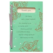 American Greetings Grateful Anniversary Card for Husband with Glitter