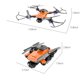 thumbnail image 5 of Dron WJSXC para evitar obstáculos con cámara 4K Dual HD FPV, localización de flujo, juguetes de control remoto, regalos para niños y niñas con retención de altitud, modo sin cabeza, color, 5 of 6