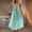 Green, variant on Qulqfy Maxi Summer Dresses for Women 2025 Sundress Striped Blue Tie Front Casual Tea Party Dresses Dresses for Ladies L