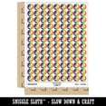 thumbnail image 2 of Pass Checkmark Teacher 200+ Round Stickers - Rainbow - Gloss Finish - 0.50" Size, 2 of 3