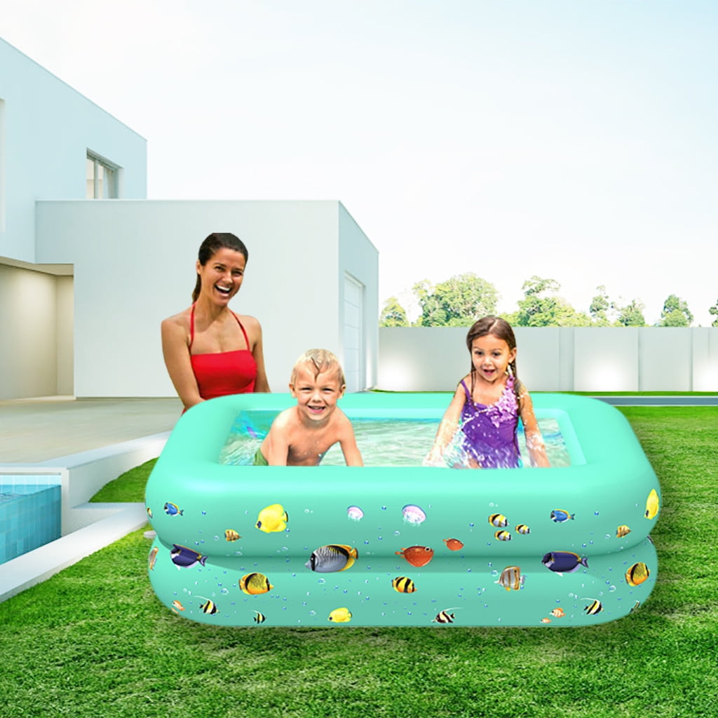 Children Inflatable Swimming Pool Inflatable Bathtub Kids Summer Water Fun Play Outdoor play