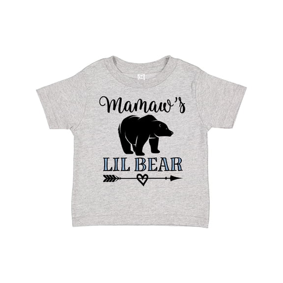 Inktastic Mamaw Grandma Lil Bear Grandson Gift Boys Toddler T-Shirt