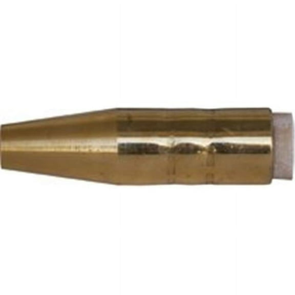 Bernard Mig Nozzles, Flush, 5/8 in Bore, For Q-Gun, Copper - 1 EA (360-N-5800C)