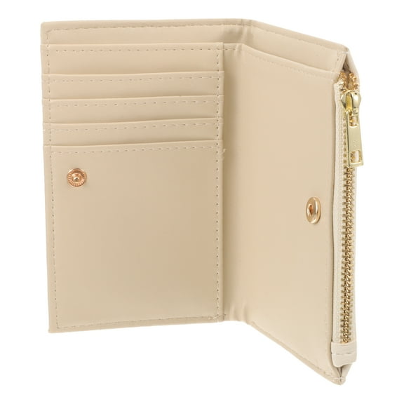 OUNONA Woman Fashion Purse Woamn Bag Small for Women Zipper Pouch Miss Silver