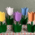 thumbnail image 5 of Perfume 6pcs Creative DIY Wooden Ornaments Home Party Desktop Decoration Wooden Crafts, 5 of 5