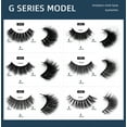 thumbnail image 5 of ZIYIMEI Faux Mink Lashes Handmade 3D Effect Multi-Layer Eyelashes, 2 Packs, 5 Pairs Each, 5 of 5