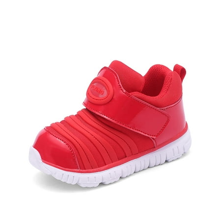 Girl Running Shoes Baby Sneaker Shoes for Boys and Girls Kids Lightweight Athletic Running Walking Non-slip Shoes ()