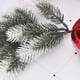 thumbnail image 5 of Adorno navideño Ticfox aguja de pino colgante de pared blanco escarchado 60 CM, 5 of 14