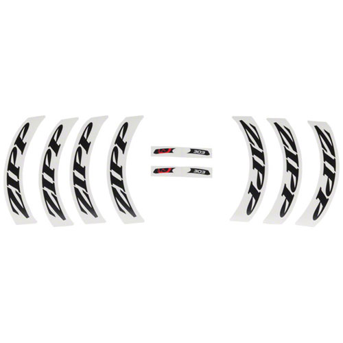 808 Matte White Logo Complete for One Wheel Zipp Decal Set Disc