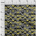 thumbnail image 2 of oneOone Velvet Yellow Fabric Geometric Craft Projects Decor Fabric Printed By The Yard 58 Inch Wide, 2 of 5