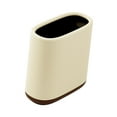 thumbnail image 4 of Papelera Papelera Papelera Papelera Cubo de basura Cubo de almacenamiento doméstico Cubo de basura de suelo Marrón amarillento cremoso, 4 of 9