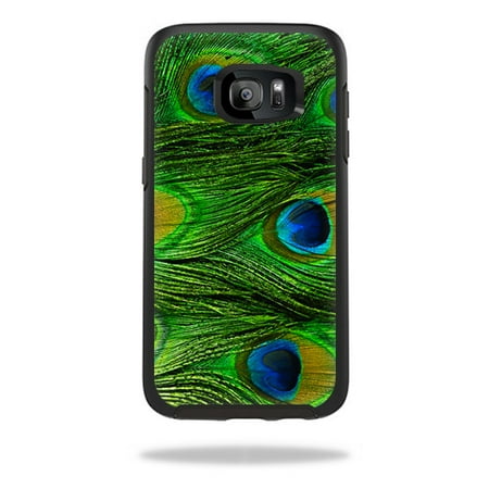 - MightySkins Protective Vinyl Skin Decal for OtterBox Symmetry Samsung Galaxy S7 Case wrap cover sticker skins Peacock Feathers