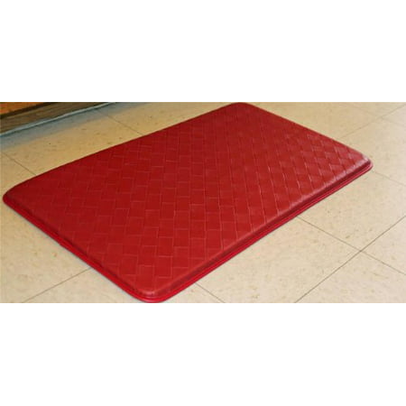 Memory Foam Anti Fatigue Kitchen Floor Mat Rug 30 x 18 - Diamond