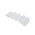 thumbnail image 3 of Mens Toe Socks Cotton Athletic Running Ankle Five Finger Crew Socks 3 Pack,White, 3 of 5