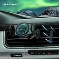thumbnail image 6 of Bouanq School Supplies Portable Wireless Charger Wireless Car Charger For All Smartphones,15W QI Fast Charging,Auto-Clamping Car Wireless Charger A-ir Vent Car Phone Mount, 6 of 8