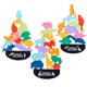 thumbnail image 1 of Montessori Wooden Animal Balance Blocks Board Games Toy Dinosaur Educational Stacking High Building Block Wood Toy kids heqiyong LED, 1 of 2
