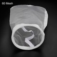 thumbnail image 3 of Uxcell 16.9"x7" 60 Mesh Nylon Strainer Paint Filter Bag for Filtering, 3 of 5