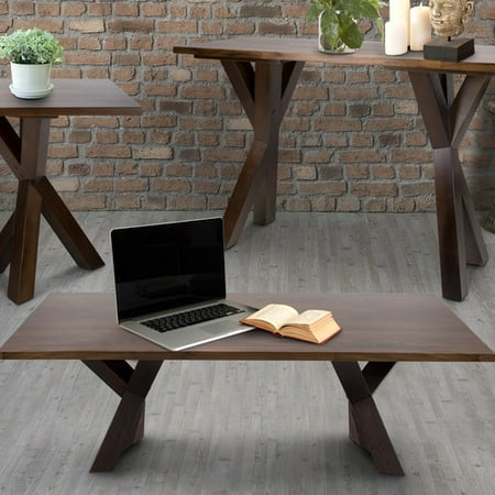 Thick American Black Walnut - Ridgefield Coffee Table with 1