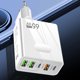 thumbnail image 5 of Adaptador de cargador ligero para teléfono celular con cargador PD65W para iPhone 14 (blanco de la UE), 5 of 7