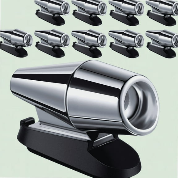 Deer Whistle for Vehicles, 10Pcs Silver Deer Whistles for Car, Truck, and Motorcycle Safety
