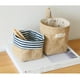 thumbnail image 2 of Cesta de almacenamiento colgante Advancent yute Estrella negra, 2 of 6