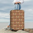thumbnail image 3 of Lsque Owl Mandala Printed Luggage Cover, Travel Luggage Protector,Scratch and Dirt Resistant, Fits 18-32 Inch Luggage - Large, 3 of 9