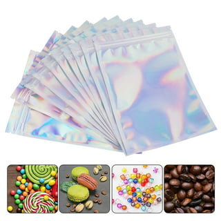 Holographic Metallized Heat Seal Bags 3 x 4 25 pack SVP34H