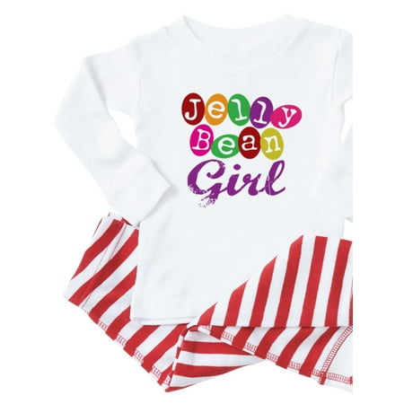 

CafePress - Jelly Bean Girl - Toddler Long Sleeve Pajama set