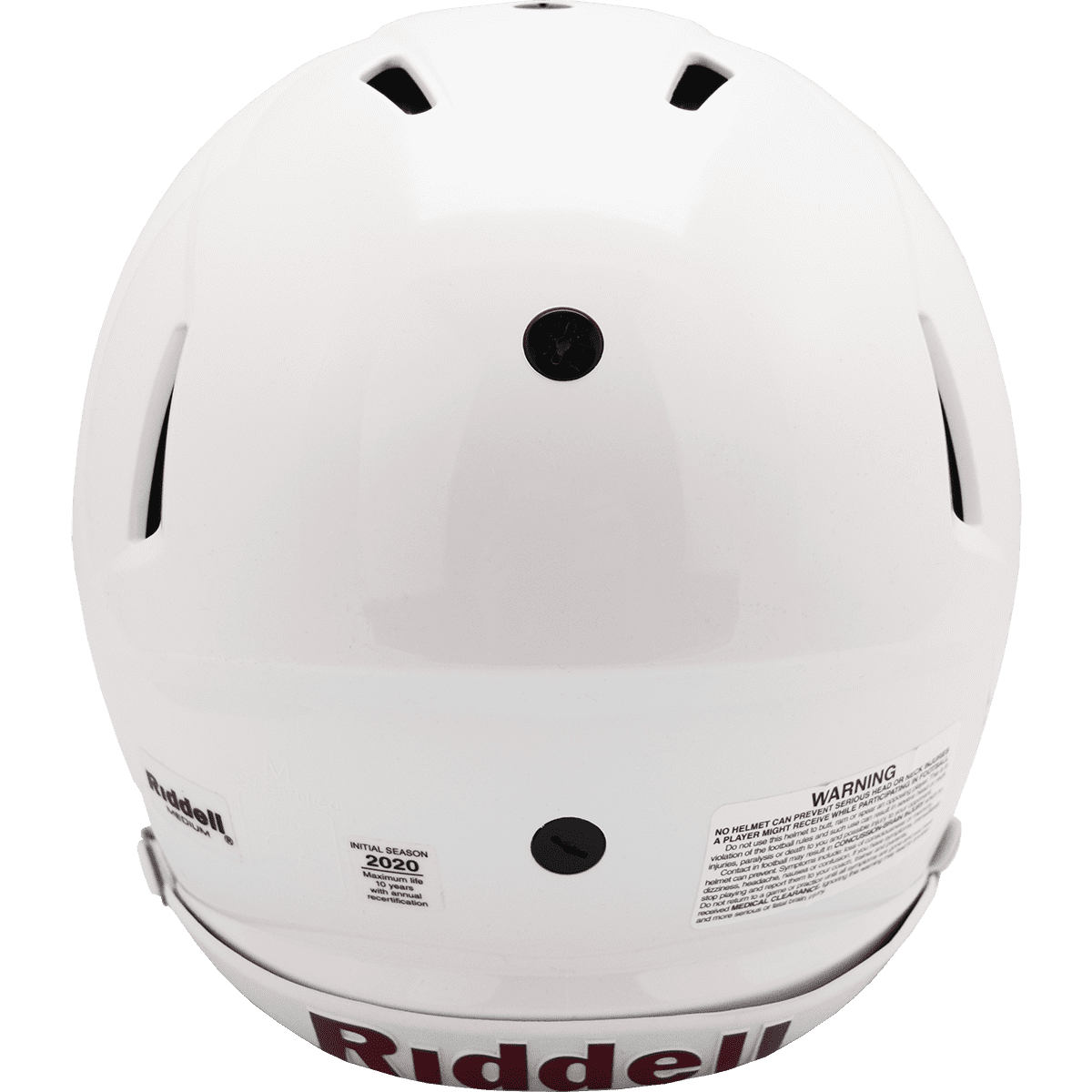 Riddell Speed Icon Youth Helmet, White/Gray X-Large