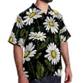 thumbnail image 2 of Daisy Men's Casual Printed Button Down Short Sleeve Beach Shirts, 2 of 6