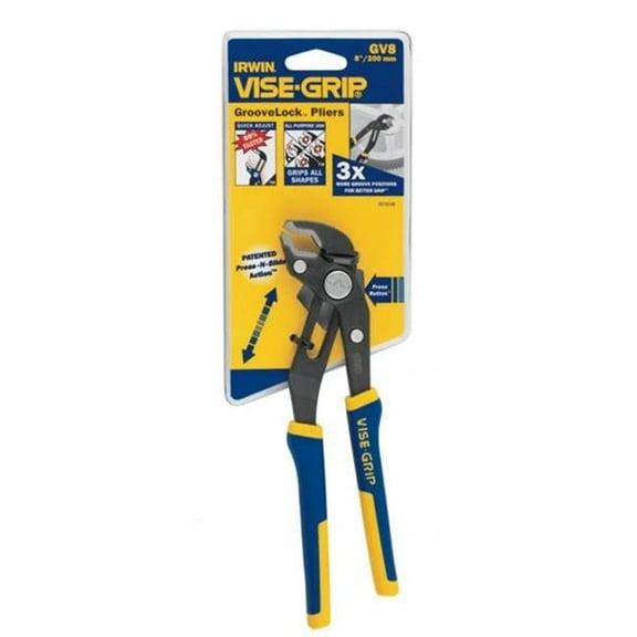 Irwin Tools  8 in. GrooveLock V-Jaw Pliers