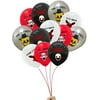 FNAF Balloons Black, White, Silver, RED, Assortment