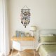thumbnail image 3 of Marco de fotos colgante de macramé negro CHAO decoración de oficina en casa estilo bohemio con 30 clips de madera, 3 of 5